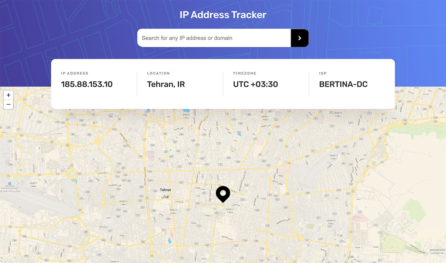 IP-address-tracker